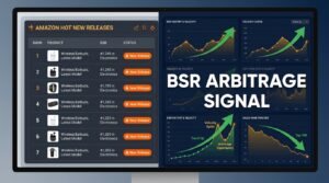 Amazon Hot New Releases BSR Arbitrage Signal Dashboard