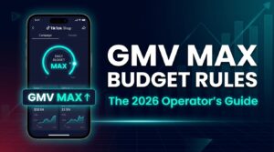 TikTok Shop GMV Max Budget Rules — The 2026 Operator