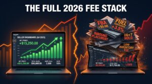 Amazon 2026 fee changes — the full fee stack impact on seller dashboards