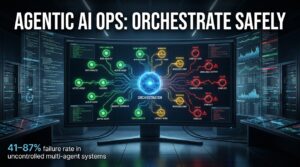 Agentic AI Ops: Multi-Agent Orchestration Control Room — 41-87% failure rate in uncontrolled multi-agent systems