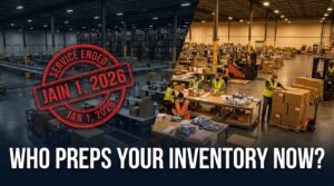 Amazon ended FBA prep services January 2026 — sellers now navigate third-party prep centers and in-house operations