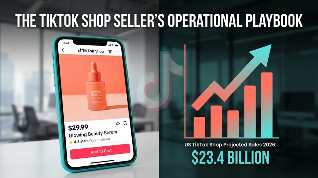 TikTok Shop Seller Operational Playbook — US Sales Projected at $23.4 Billion in 2026